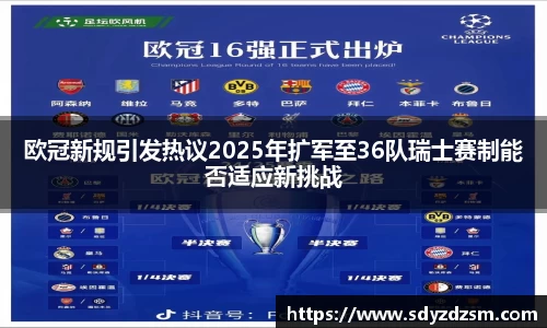 欧冠新规引发热议2025年扩军至36队瑞士赛制能否适应新挑战