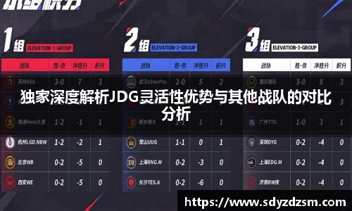 独家深度解析JDG灵活性优势与其他战队的对比分析